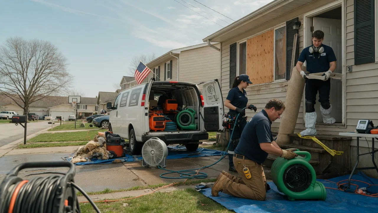 Water Damage Restoration in Union Furnace, OH near me